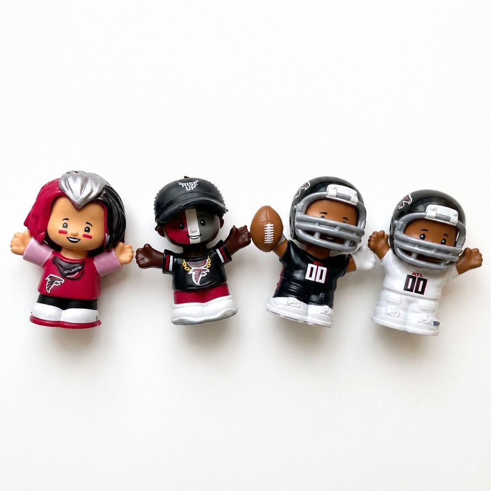 Fisher-Price Little People Collector NFL Atlanta Falcons Figure Set 4-Pack